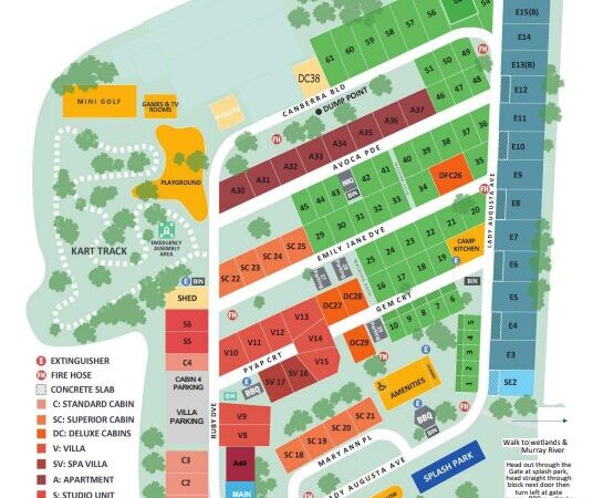 Screenshot park map
